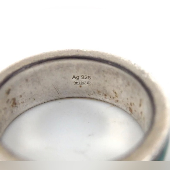 GUCCI 925 Silver Interlocking G Ring- Size 5 1/4🔥😍 - Picture 12 of 15
